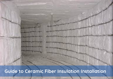 Ceramic Fiber Insulation Installation