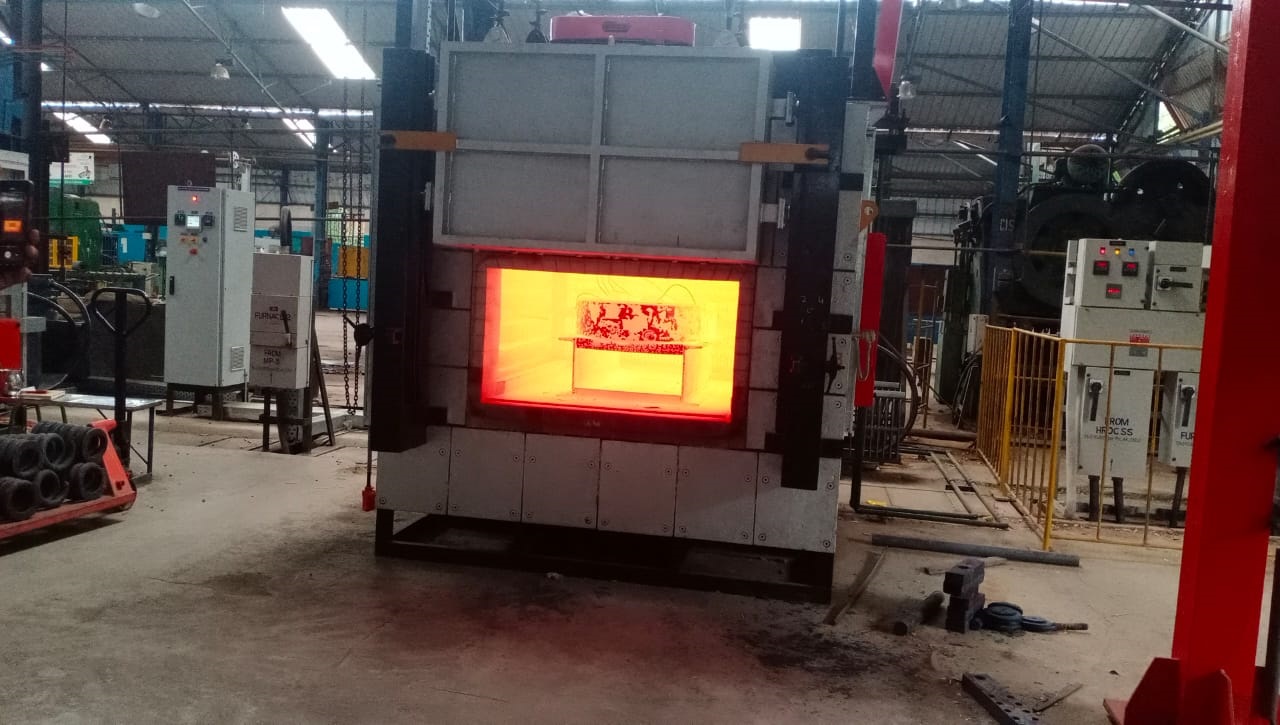 High Temperature Heat Treatment Furnaces for Heavy Electrical Equipment Industries.